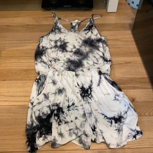 Tie dye romper